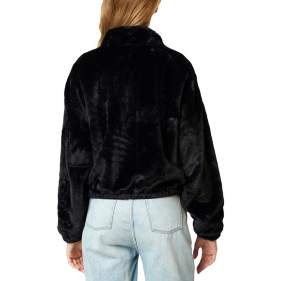 NWT JUICY COUTURE Faux Fur Pullover Jacket Coat - Picture 2 of 7